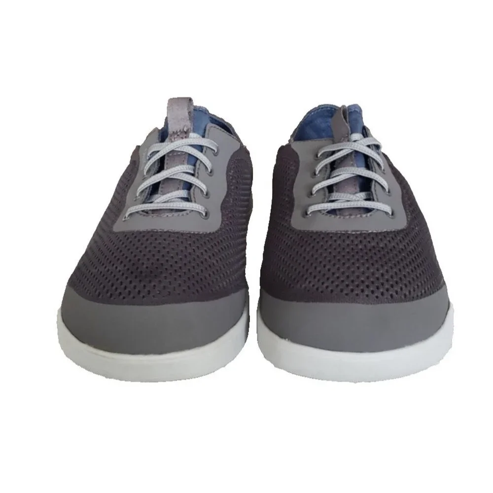 Olukai Moku Pae Mesh Gray Slip On Comfort Shoes Sneakers Men's Size 9.5